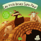 Les trois boucs Sans-Peur
avec 1 CD audio