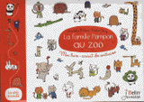 La famille Pompon au zoo. Mon livre-circuit des contraires