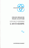 L'ANTI-OEDIPE.. Capitalisme et schizophrénie, édition 1995 augmentée