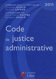 Code de justice administrative 2011
7e édition