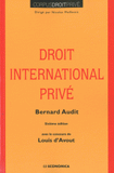 Droit international privé
6e édition