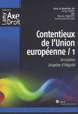 Contentieux de l'union européenne 1