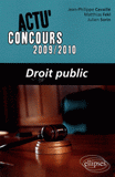 Droit public
édition 2009-2010