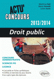 Droit public
édition 2013-2014