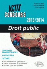 Droit public
édition 2013-2014