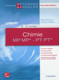 Chimie MP MP* - PT PT* 2e année
édition 2009
