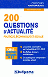 200 questions d'actualité politique, économique et sociale