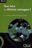 Que faire des déchets ménagers ?