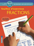 Fractions CM2 10-11 ans. Feuilles d'exercices