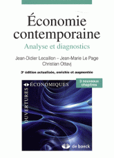 Economie contemporaine. Analyse et diagnostics
3e édition revue et augmentée