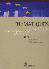 Droit européen de la concurrence 2009