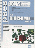 Biochimie UE1. Tome 2, Les glucides, les lipides, bioénergétique, métabolisme