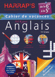 Anglais de la 6e à la 5e. Cahier de vacances 100% jeux