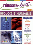 Biologie et physiopathologie humaines Tle ST2S
Edition 2013