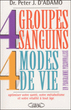 4 groupes sanguins, 4 modes de vie