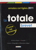 Brevet. Annales corrigées
édition 2011