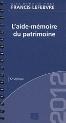 L'aide-mémoire du patrimoine. 2012
17e édition