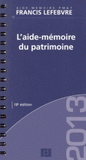 L'aide mémoire du patrimoine
18e édition
