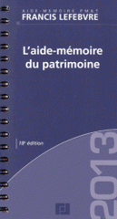 L'aide mémoire du patrimoine
18e édition