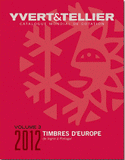 Catalogue de timbres-postes d'Europe. Volume 3, Ingrie à Portugal
édition 2012