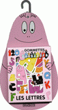 120 Gommettes Barbapapa. Les lettres