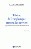 Tableau de l'état physique et moral des ouvriers. Employés dans les manufactures de coton, de laine et de soie