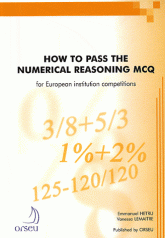 How to pass the numerical reasoning MCQ for European institution competitions