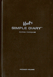 Keel's Simple Diary (Marron). Premier volume