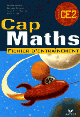 Cap Maths CE2. Pack en 2 volumes : Fichier d'entraînement + Le Dico Maths