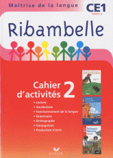 Ribambelle CE1 série rouge. Cahier d'activités 2 et Livret d'entraînement 2