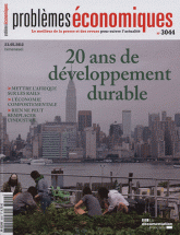 Problèmes économiques N° 3044
20 ans de développement durable