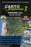Gironde (33) Partie Centre. DVD Rom, Données topographiques et logiciel de navigation, 1/25 000
3e édition