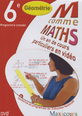 Ma comme Maths Géométrie 6e. Un an de cours particuliers en vidéo
