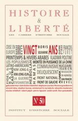 Histoire et Liberté N° 50, Février 2013
Les vingt ans d'Histoire & Liberté