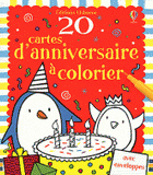 20 cartes d'anniversaire à colorier