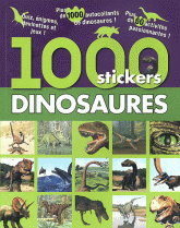 Dinosaures. 1000 stickers