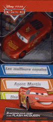 3 histoires pour jouer avec Flash McQueen. Une figurine et trois livres d'histoire