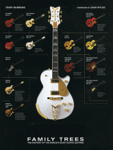 Guitar Familiy Trees. The history of the world's most iconic guitars