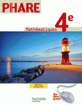 Mathématiques 4e - Phare. Livre de l'élève format compact
édition 2011