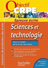 Sciences et technologie. Epreuve écrite