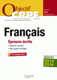 Français. Epreuve écrite d'admissibilité