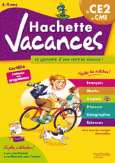 Hachette vacances. Du CE2 au CM1 (8-9 ans)