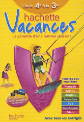 Hachette vacances de la 4e à la 3e