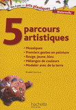 5 parcours artistiques pour la maternelle. Mosaïques, premiers gestes en peinture, rouge jaune bleu, mélanges de couleurs, modeler avec de la terre