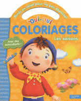 Coloriages Oui-Oui. Les saisons