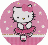 Mes premiers pas de danse avec Hello Kitty. Un livre, des autocollants, un tutu et un joli serre-tête !