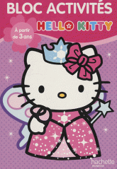 Bloc activités Hello Kitty. A partir de 3 ans