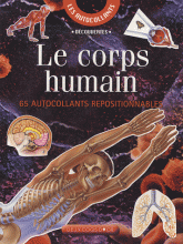 Le corps humain. 65 Autocollants repositionnables