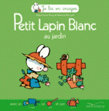 Petit Lapin Blanc au jardin