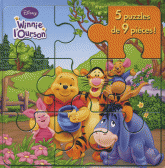 Winnie l'ourson. Mon petit livre puzzle